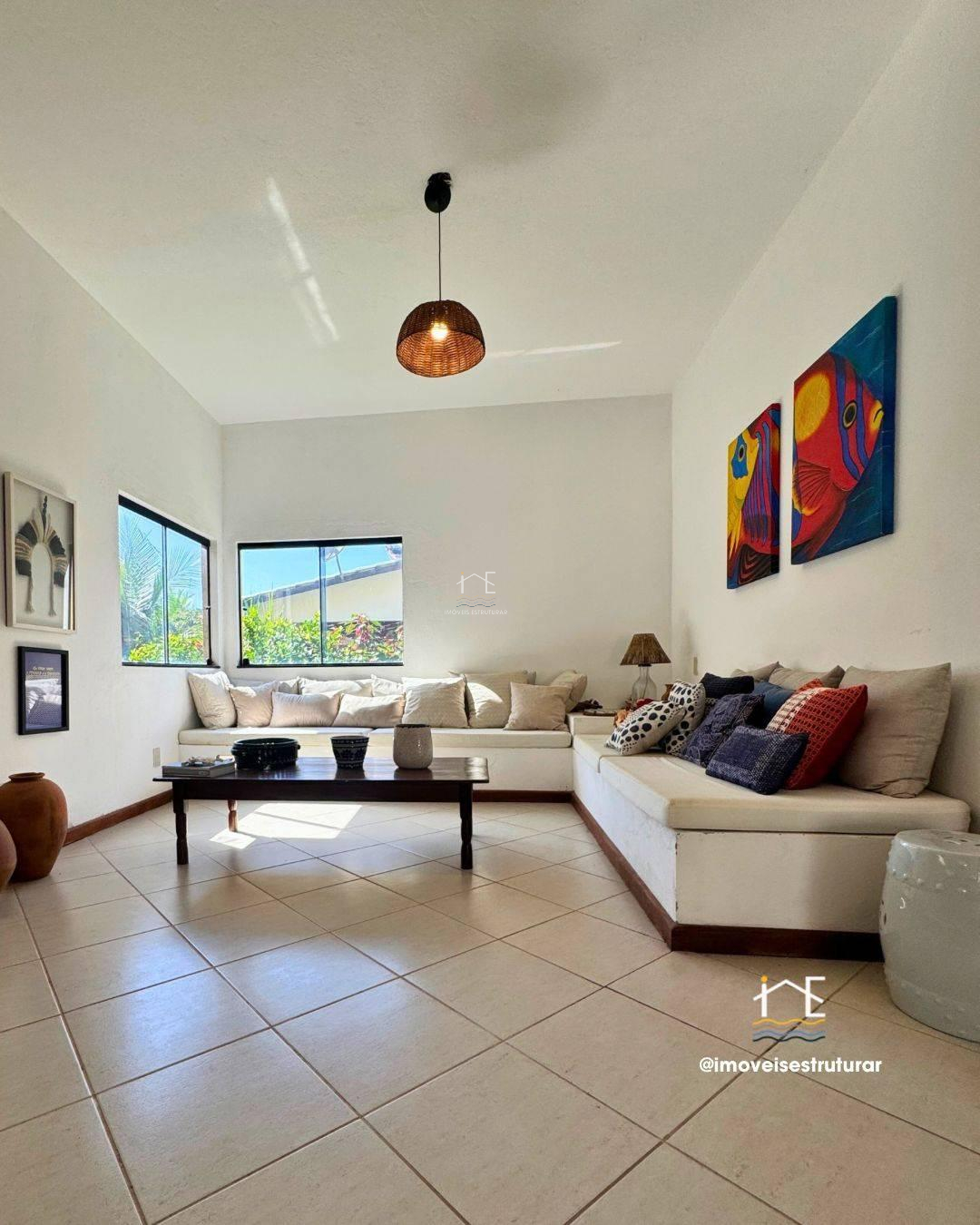 Casa com 3 Suítes, sendo um com closed e varanda pivativa + 2 Quartos em condominio Fechado na Praia de Guaratiba, Prado - Ba - Imóveis Estruturar Empreendimento Imobiliários