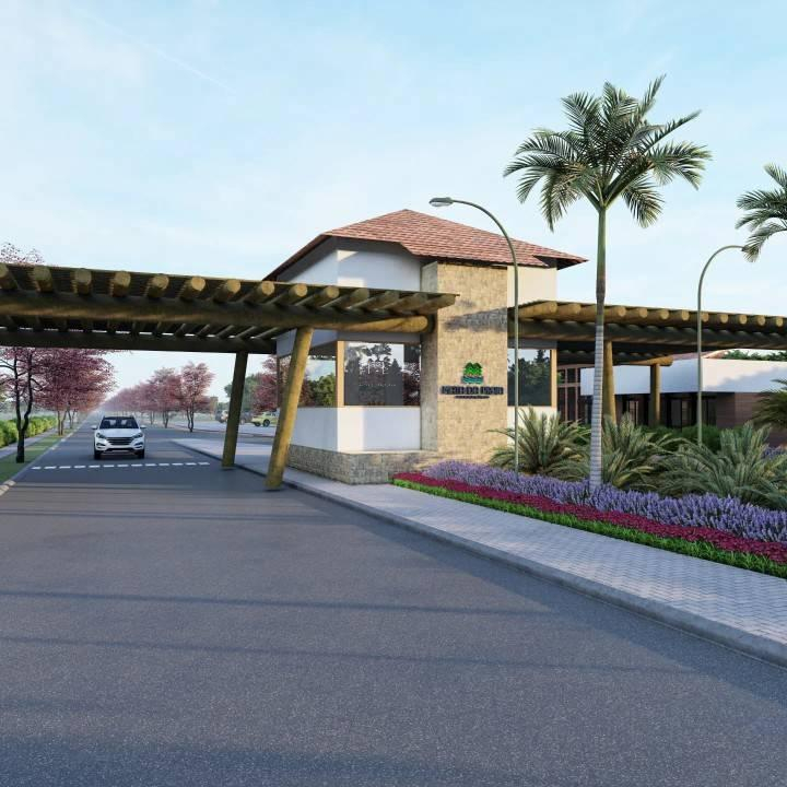 Lote de 600m2 a poucos metros do Mar com financiamento Próprio em Condomínio fechado em Praia de Guaratiba, Prado-BA - Imóveis Estruturar Empreendimento Imobiliários